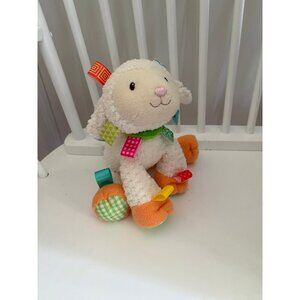 Taggies Sherbert Lamb Plush Baby Toy